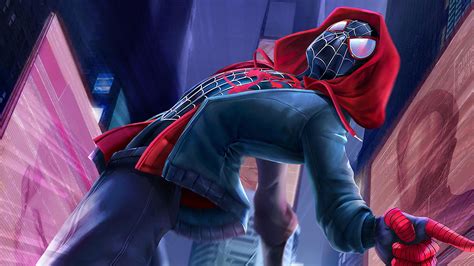 Spiderman Miles Morales Art Hd Hd Superheroes 4k Wallpapers Images