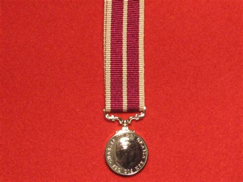 Miniature Meritorious Service Medal Ciiir Charles Iii Hill Military