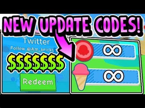 We explore teh new new years land on roblox ice cream simulator as well as open eggs and hats and give you all of the new 2019 codes! ALL NEW SECRET UPDATE 20 CODES 2019!!" Ice Cream Simulator ...