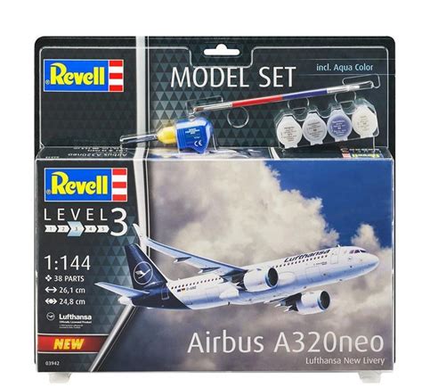 Airbus A Neo Lufthansa New Livery Model Set Revell