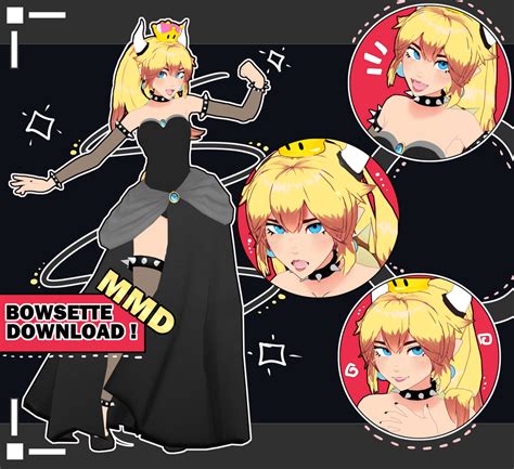 Mmdxdl Tda Bowsette Download By Ozzwalcito On Deviantart