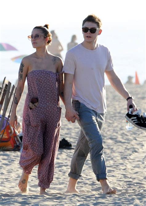 He is currently starring in american horror story. Halsey and Evan Peters' Steamy Beach Date Is the Heat Wave ...