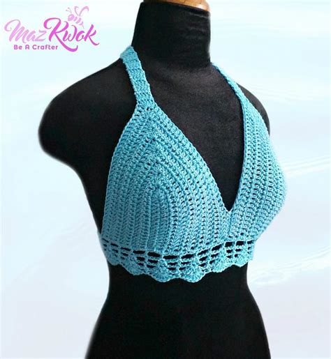 Patterns Crochet Halter Top Pdf Pattern Craft Supplies And Tools Kits