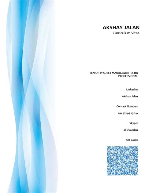 Download this free resume template. Akshay Jalan CV Final | Human Resource Management ...