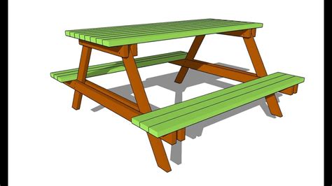 Custom Ideas Guide To Get Free Picnic Table Plans