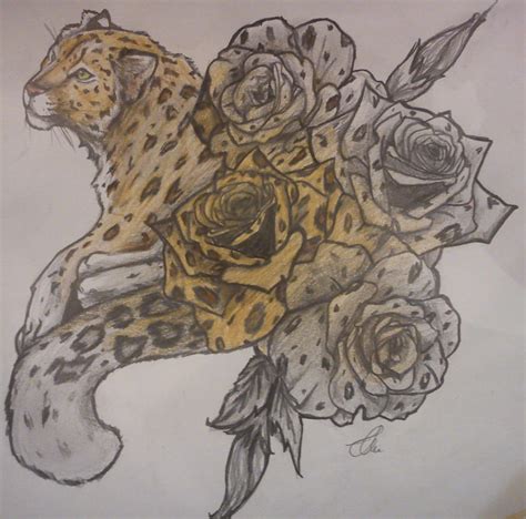 Leopard Rose Tattoo By Bubblecrazy On Deviantart