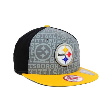 New Era Kids Pittsburgh Steelers Nfl Draft 9fifty Snapback Cap In