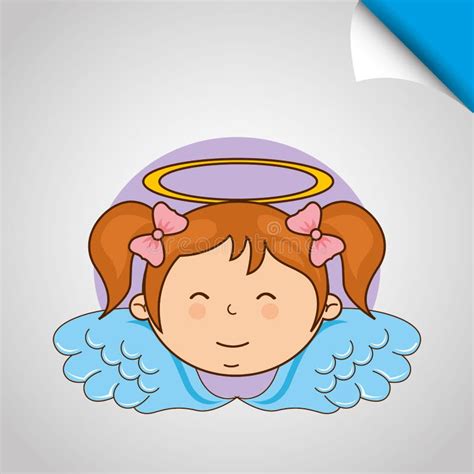Cute Angel Design Stock Illustration Illustration Of Cartoon 69754501