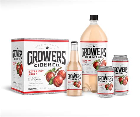 Growers Cider — Mclean Brand And Packaging Design