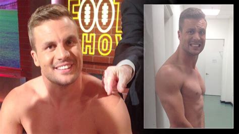 The Footy Show Beau Ryan Gets In The Buff For The Blues To Celebrate