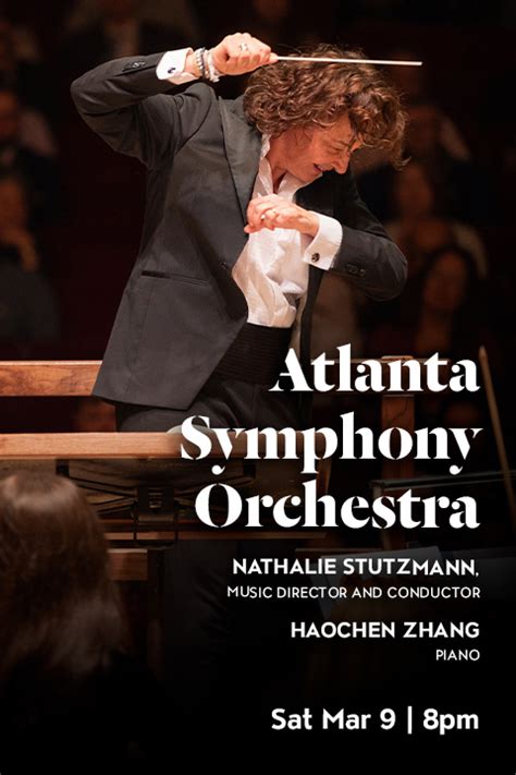 Atlanta Symphony Orchestra At Younes And Soraya Nazarian Center For The