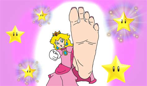 Princess Peach Soles Stomp By Footeditz On Deviantart