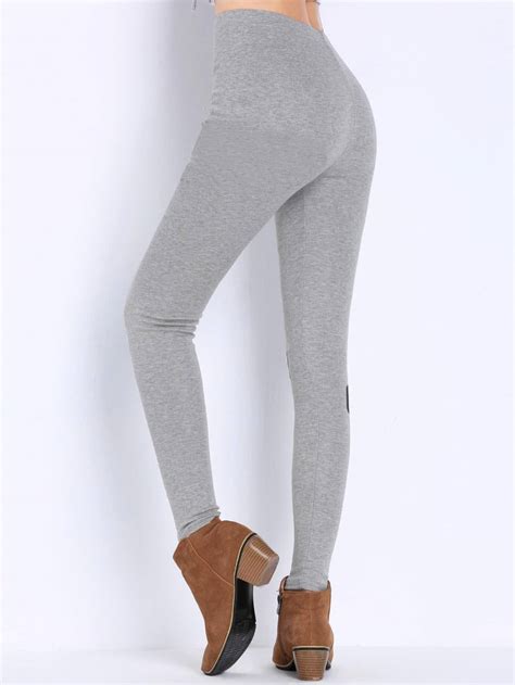 Grey Top Leggings Colors For Women