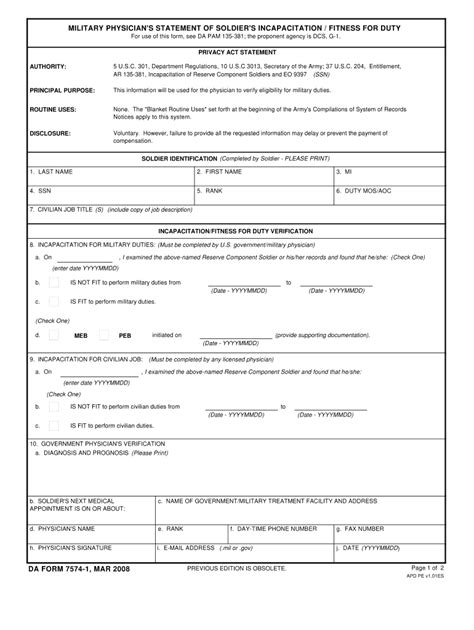 Da 7574 Fill Out And Sign Online Dochub