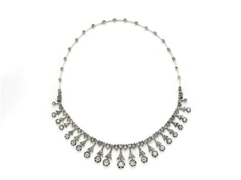 Antique Victorian Diamond Tiara Necklace Jewellery Discovery