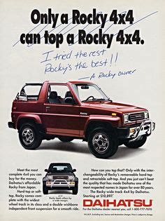 Rockys Ideas Daihatsu Subcompact Offroad Vehicles