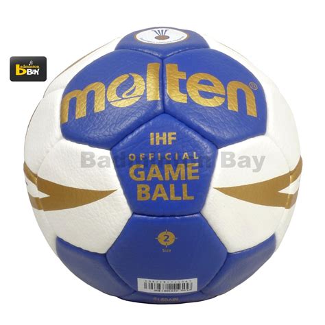 Molten H3x5001 Bw H2x5001 Bw Handball New White Blue Color Ihf Approved