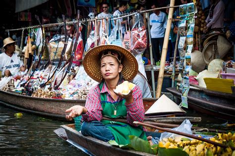 Mercados Flotantes En Bangkok 2024