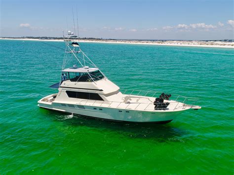1987 Hatteras 65 Convertible Power Boat For Sale