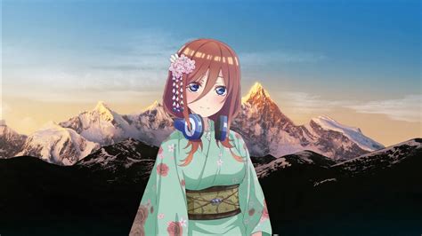 Miku Nakano 4k Hd Anime Girl Wallpapers Hd Wallpapers