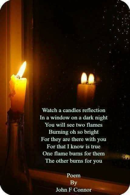 Watch A Candles Reflection In A Window On A Dark Night You Will See