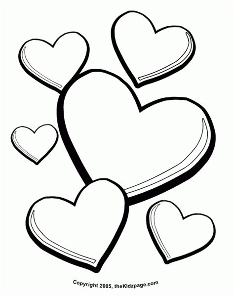 Free Heart Coloring Pages Coloring Pages