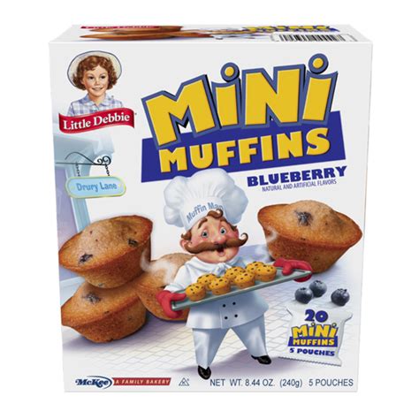 Little Debbie Mini Muffins Blueberry 4 Ct Instacart