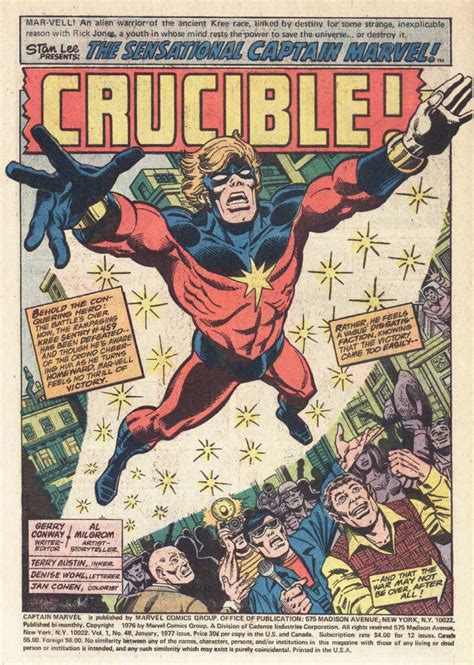Read Online Captain Marvel 1968 Comic Issue 48