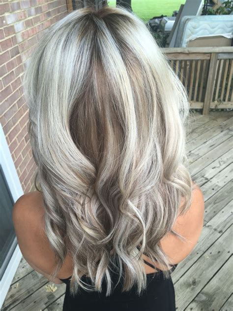 60 alluring designs for blonde hair with lowlights and highlights — more dimension for your hair. Silver metallic blonde with caramel smudge/low light ...