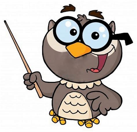 Owl Professor Cartoon Clipart Best