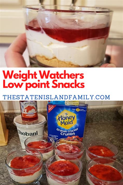 Weight Watchers Low Point Snacks