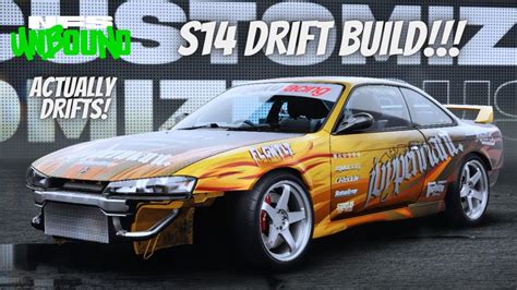 Need For Speed Unbound NISSAN S14 DRIFT CAR BUILD Actually Drifts