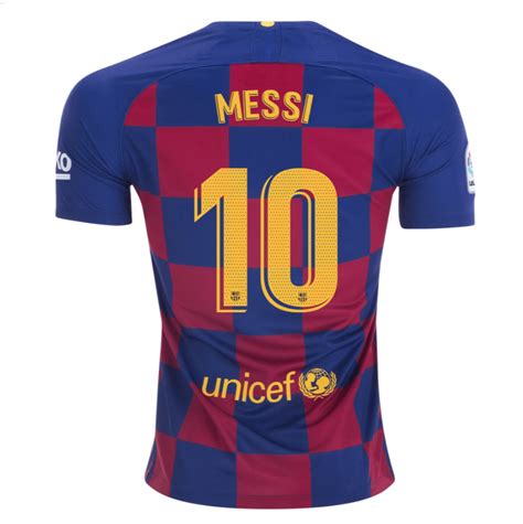 2019 2020 Barcelona Home Soccer Jersey Shirt Messi 10 Team Soccer