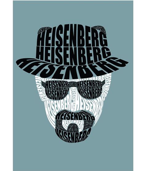Posterskart Heisenberg Breaking Bad Typography Poster Buy Posterskart