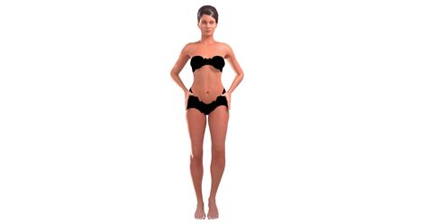 3d Model Sexy Girl Vr Ar Low Poly Rigged Cgtrader