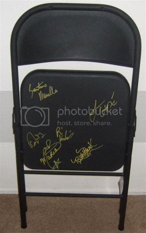 The game this happened in is called wwe 2k21 (pro wrestling game)lol so yeah i made this video because this is funny roblox moment lol. WWE Raw Superstars Signed FS Steel Chair PROOF Maria | eBay