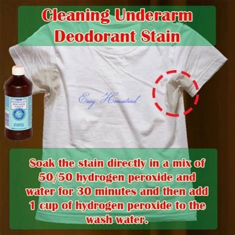 How To Remove Underarm Stains From Shirts Homestead And Survival