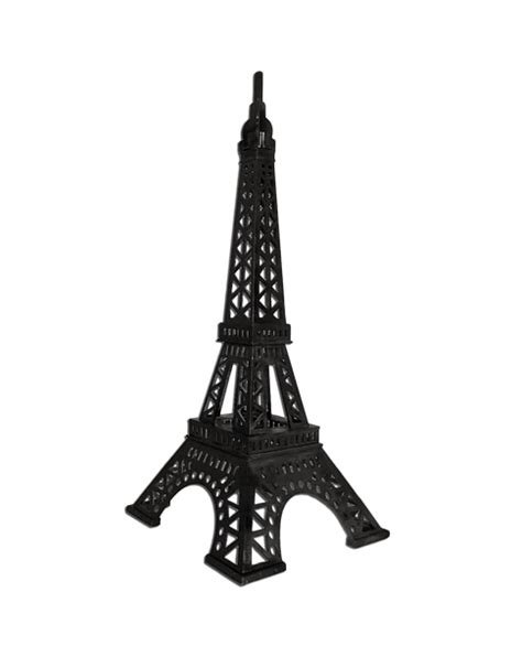 Black Paris Eiffel Tower Platinum Prop Rentals