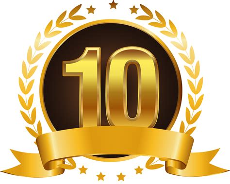 10 Number Transparent Png All