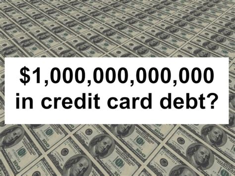 Credit card accounts can be used indefinitely, unlike installment loan accounts that are closed once the balance is paid off. Credit card debt to surpass $1 trillion in 2017 - Yuge Debt