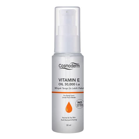 Works in synergy with vitamin c. Cosmoderm Vitamin E Oil 3000 Iu Review - VitaminWalls