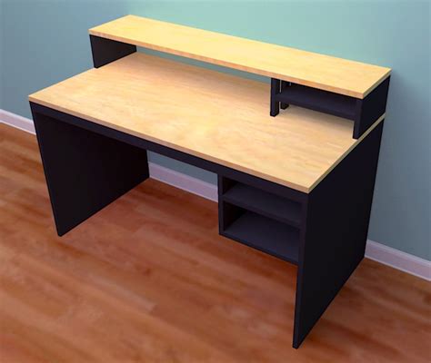 Learn how to build a beautiful, farmhouse style table that is lightweight and portable for all of your entertaining needs. Computer Desk From 1 Sheet of Plywood