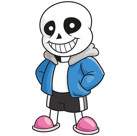 How To Draw Sans Undertale Easy Step By Step Drawing