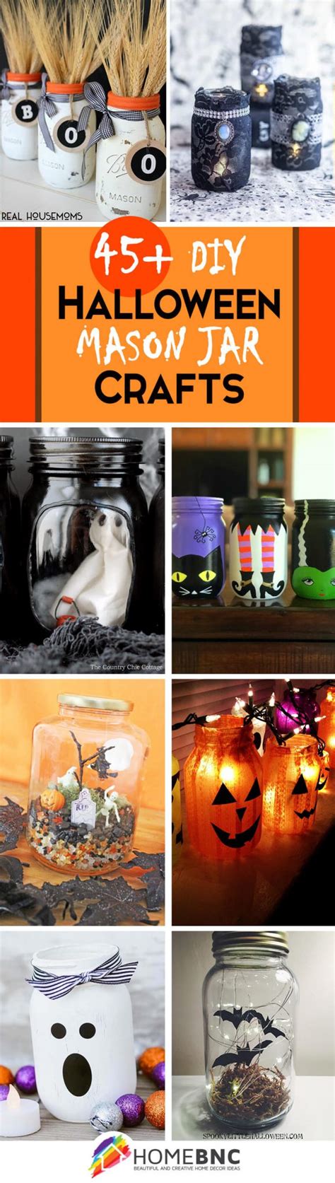 45 Best Diy Mason Jar Halloween Crafts For 2023