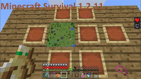 Map Wall Minecraft Bedrock Edition Survival 121 Youtube