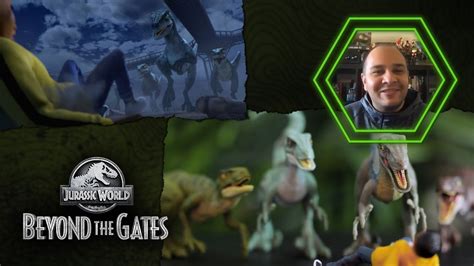 Jurassic World Camp Cretaceous Raptor Squad Pack Beyond The Gates Episode 3 Jurassic World