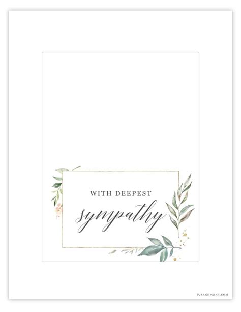 Maybe you would like to learn more about one of these? Free Printable Sympathy Card - Instant Download - Pjs and Paint
