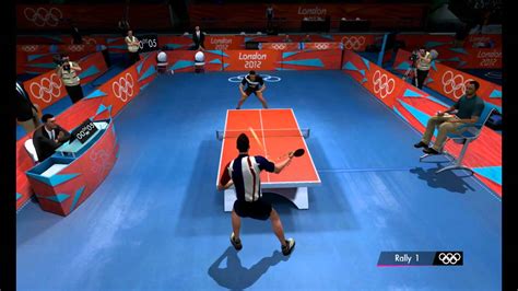 There is usually a small amount of backspin on the ball. nL Live on Twitch.tv - PING PONG. [London 2012 - The ...