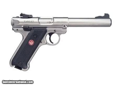 Ruger Mkiv Target 22lr 55 101 Blued Pistol 40103