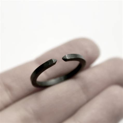 Two Close Oxidized Silver Ring Size 5 Mirta Touch Of Modern